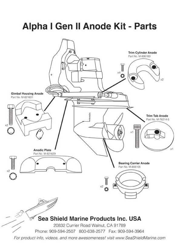 alpha one gen 2 parts diagram