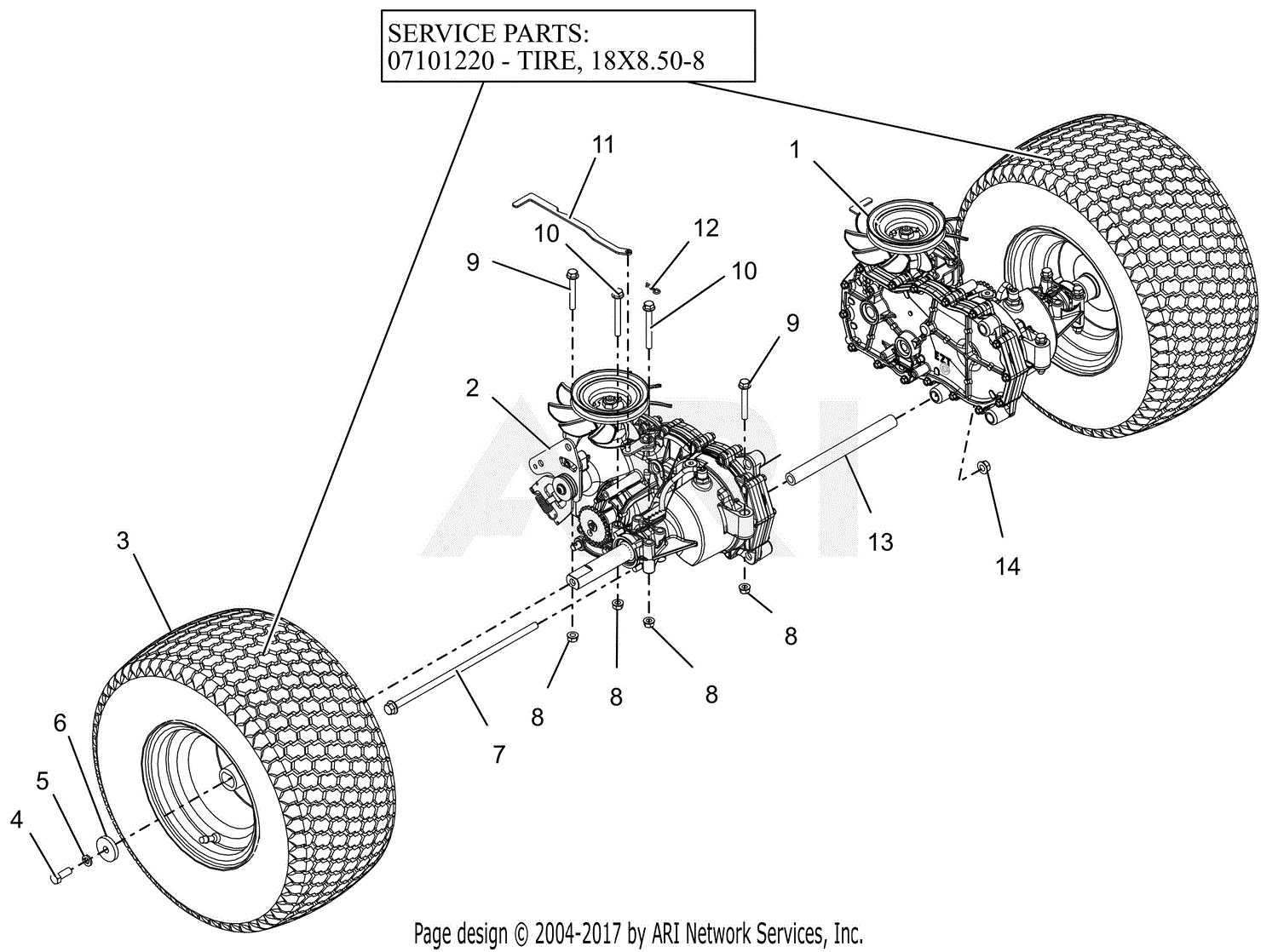 ariens ikon x 52 parts diagram