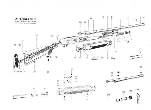 beretta 391 parts diagram