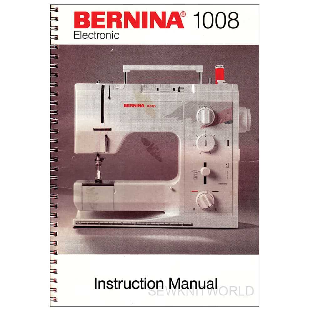 bernina sewing machine parts diagram