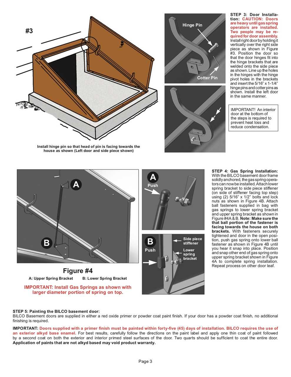 bilco door parts diagram