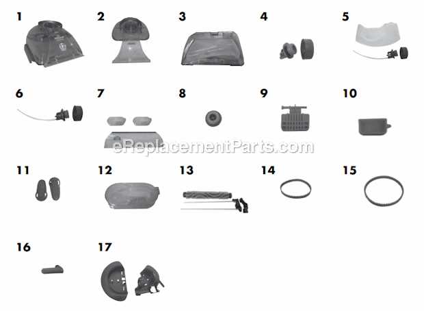 bissell proheat 2x pet parts diagram