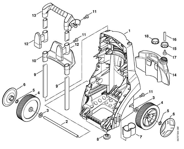 bissell proheat parts diagram