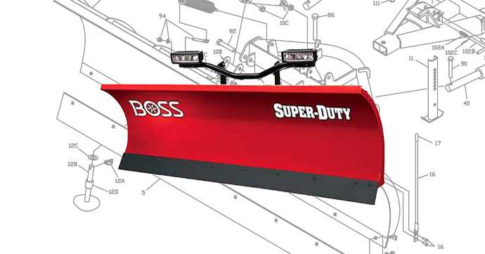 boss rt3 v plow parts diagram