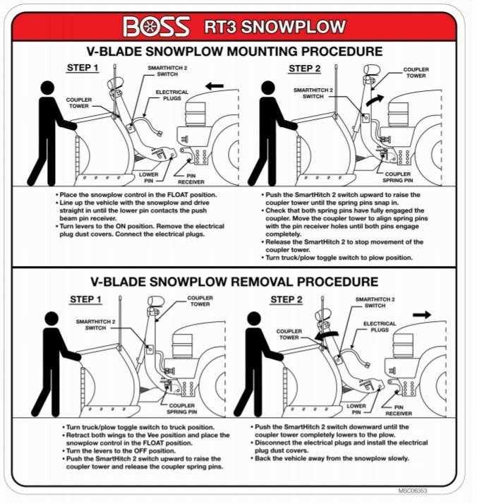 boss snow plow parts diagram