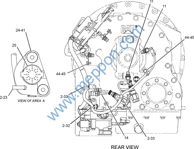 bulldozer parts diagram