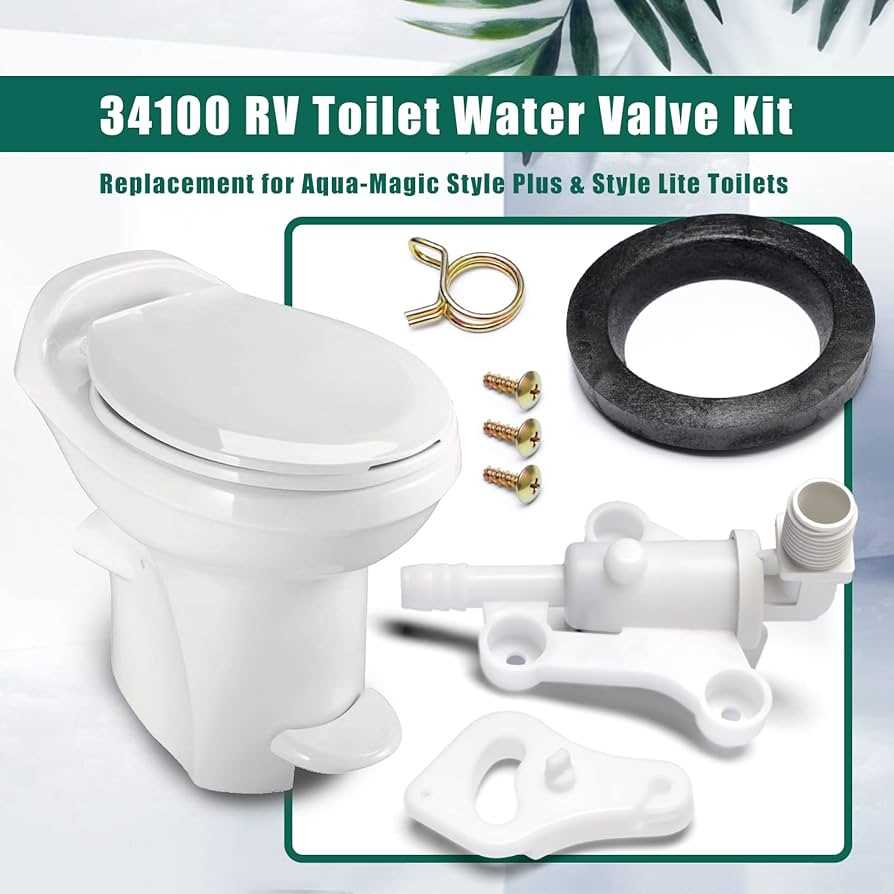 camper toilet parts diagram