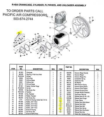 champion compressor parts diagram