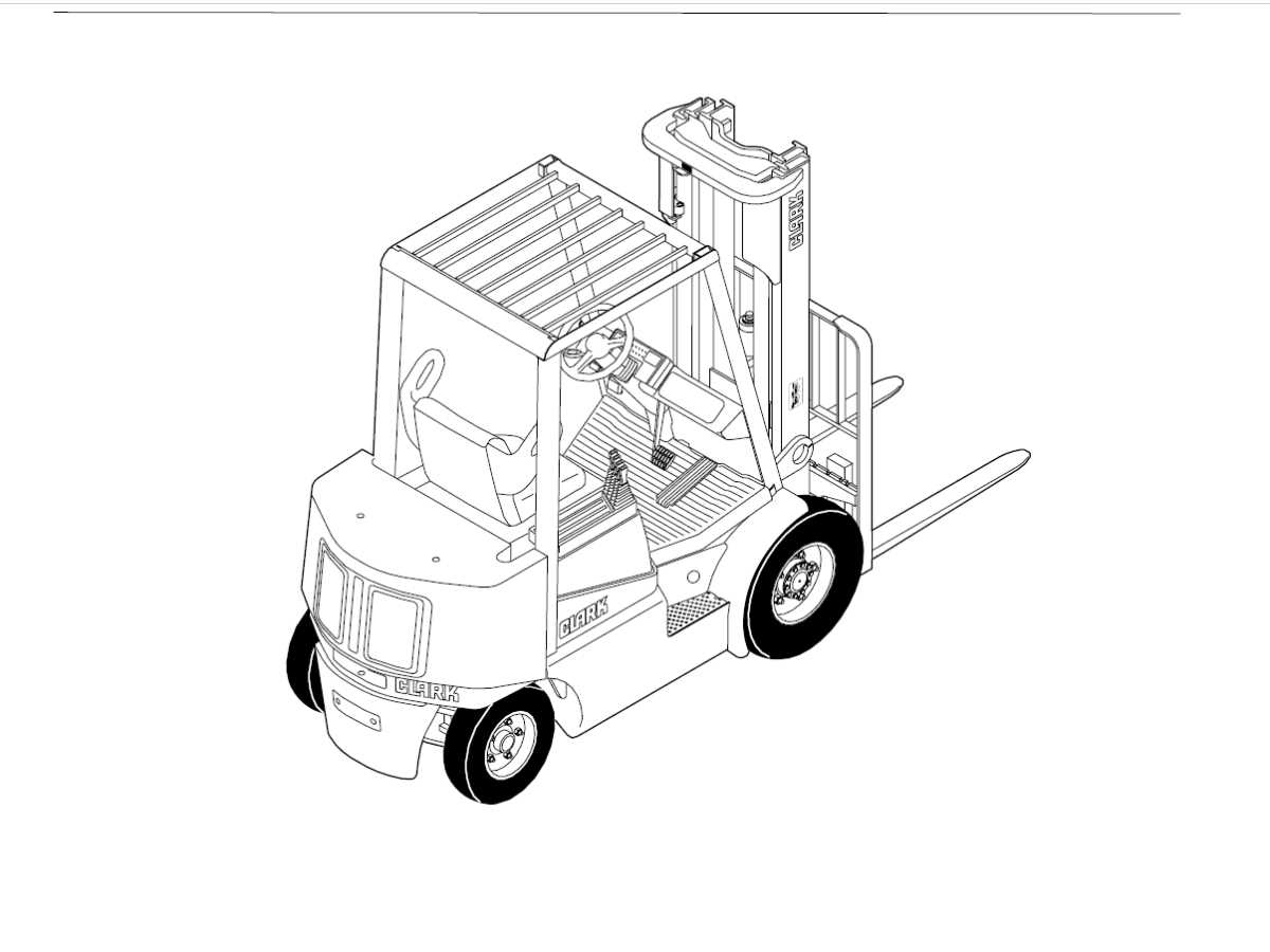 clark forklift parts diagram