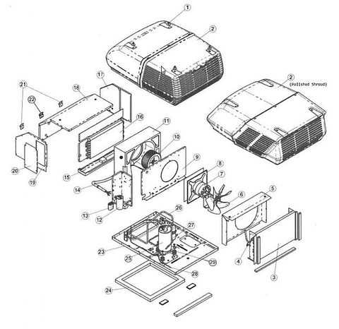 coleman mach ac parts diagram