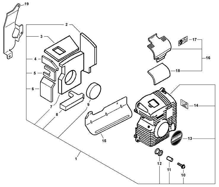 craftsman blower parts diagram