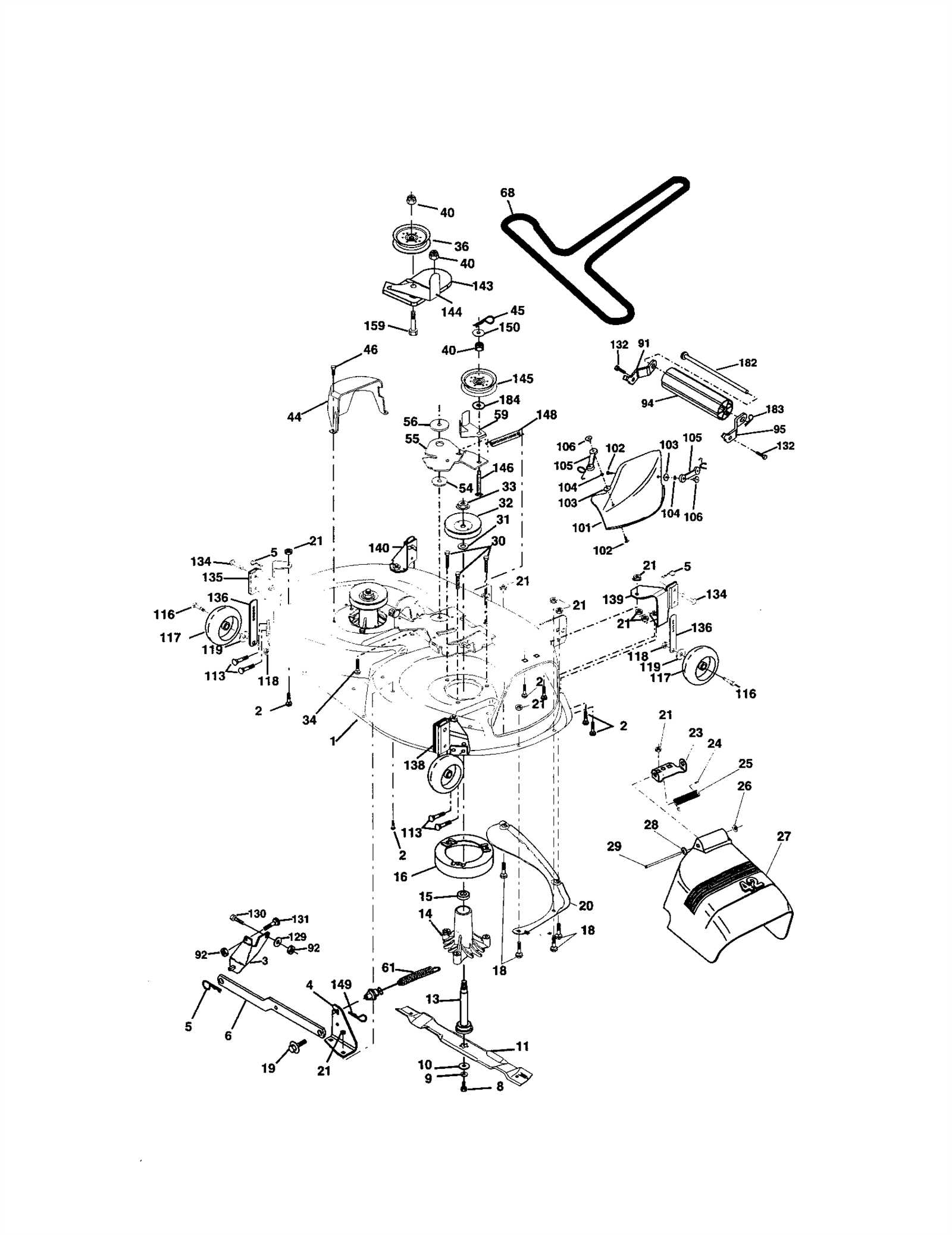 craftsman dyt 4000 parts diagram