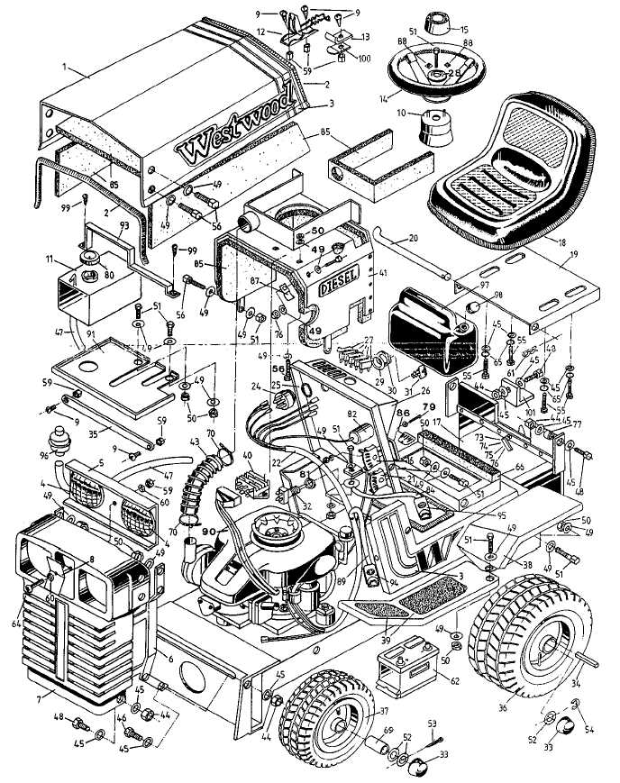 craftsman t1200 parts diagram