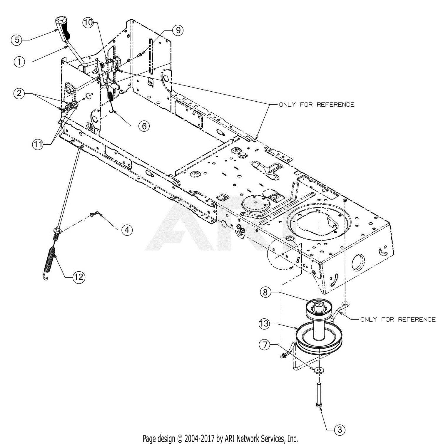 craftsman t140 parts diagram