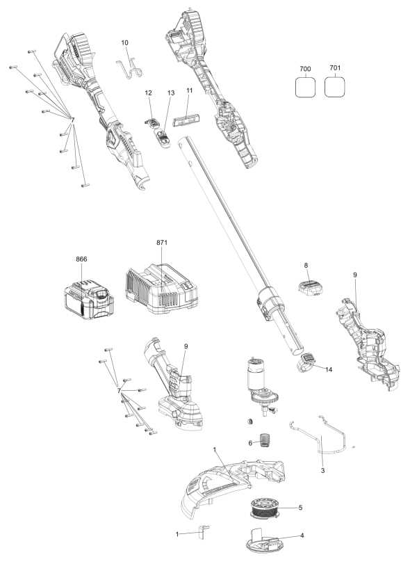 craftsman weed wacker parts diagram