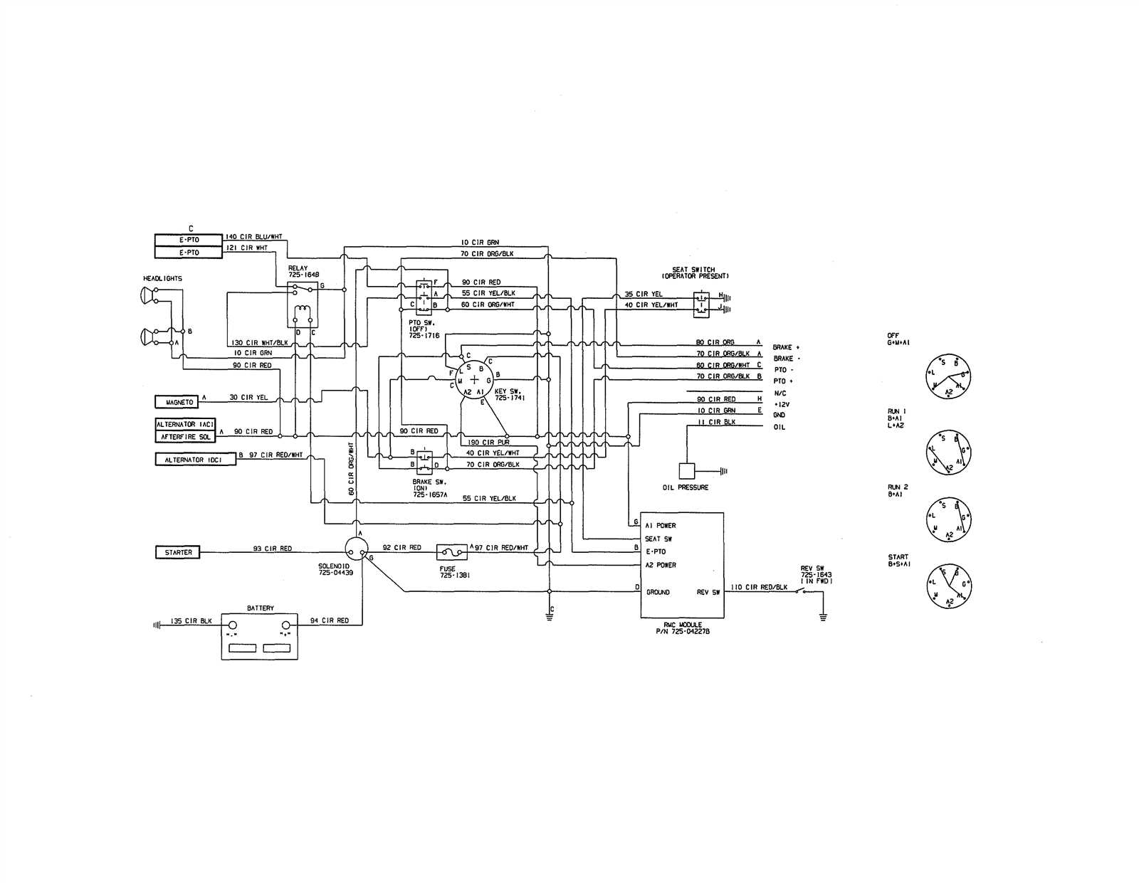 cub cadet sltx 1054 parts diagram