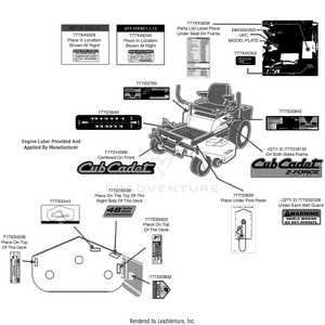 cub cadet z force 48 parts diagram