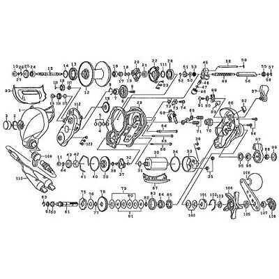 daiwa bg 4000 parts diagram