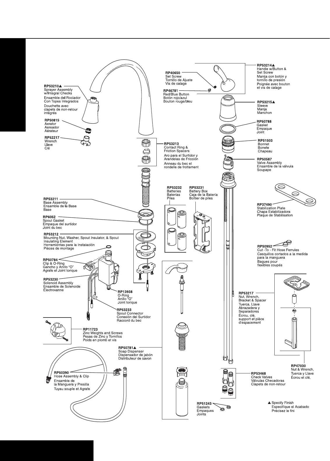 delta scald guard parts diagram