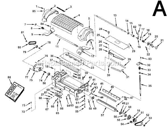 dewalt 735 planer parts diagram