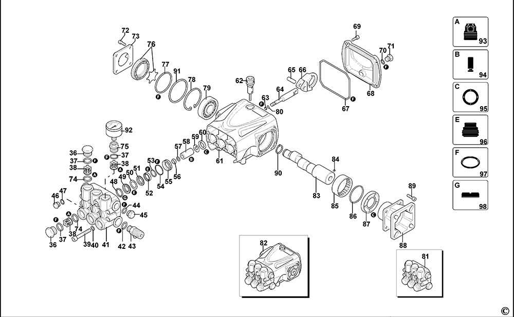 dewalt pressure washer parts diagram