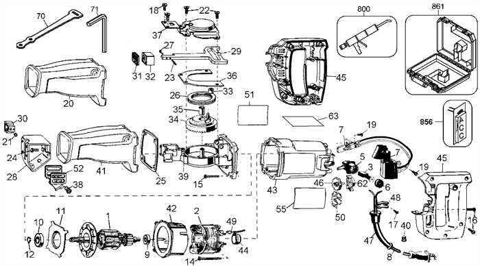 dewalt reciprocating saw parts diagram