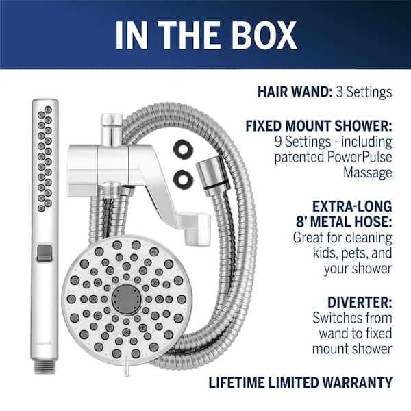 diagram shower head parts