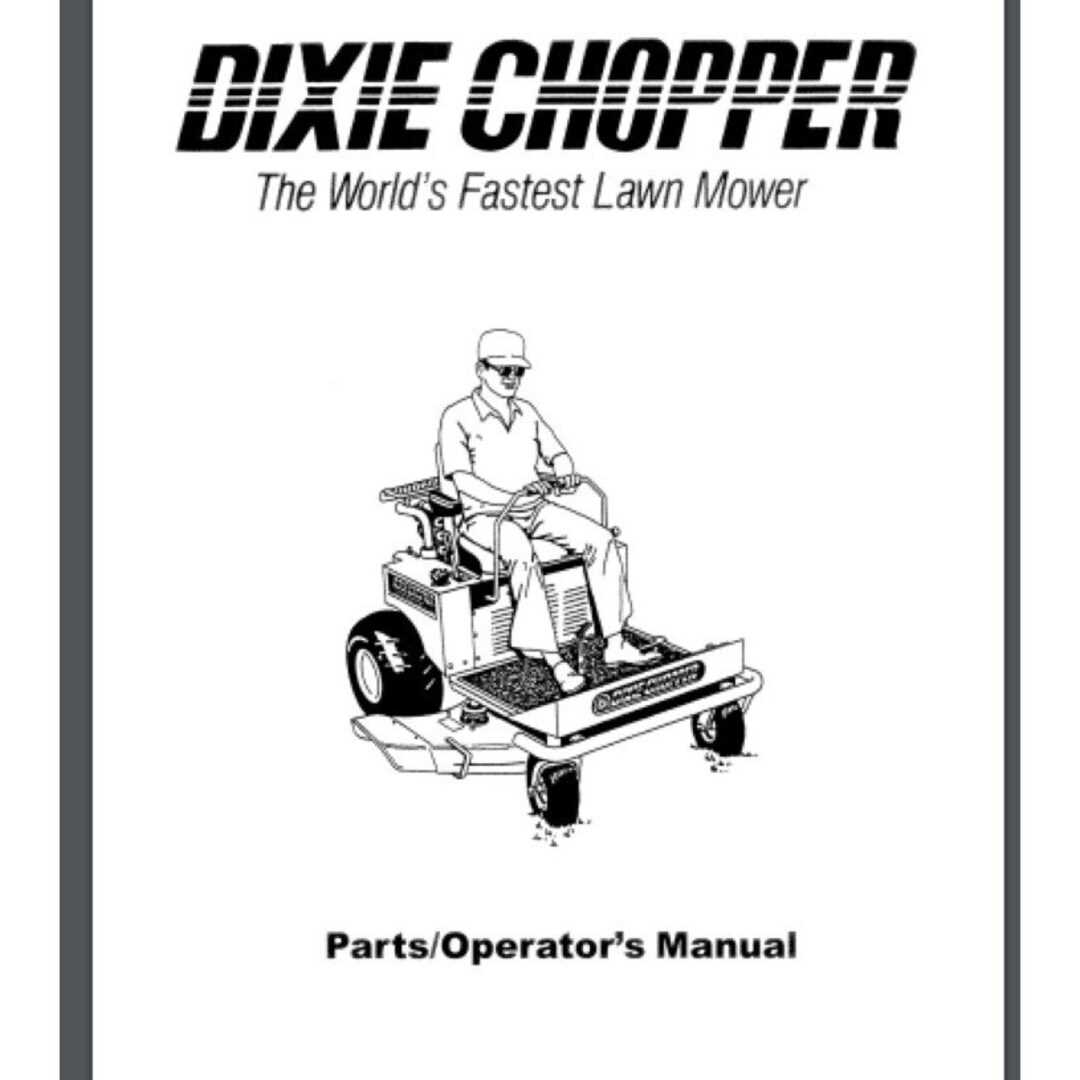 dixie chopper parts diagram