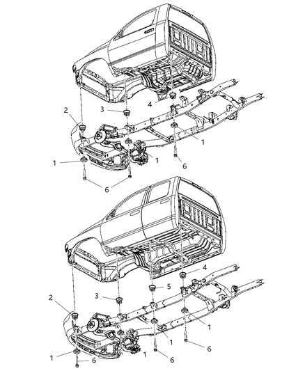 dodge ram front end parts diagram