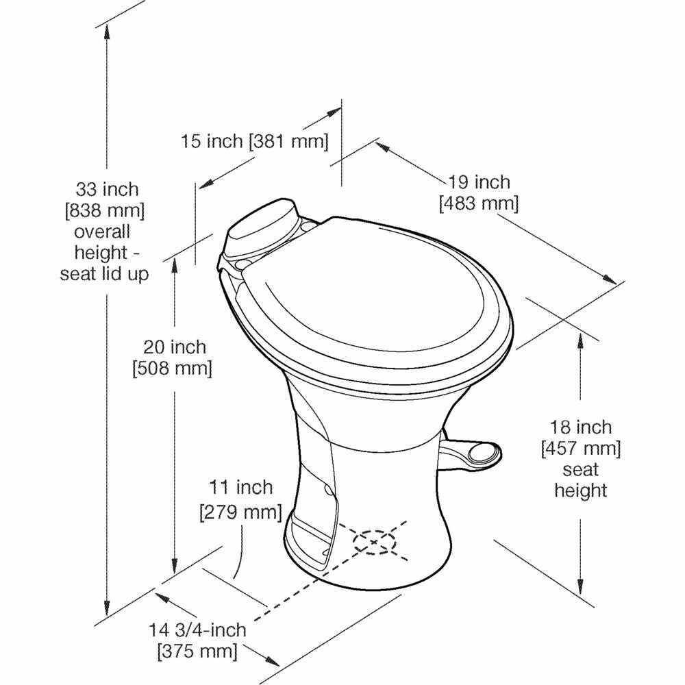 dometic 300 toilet parts diagram