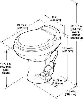 dometic 300 toilet parts diagram