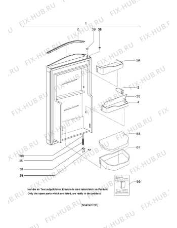 dometic refrigerator parts diagram