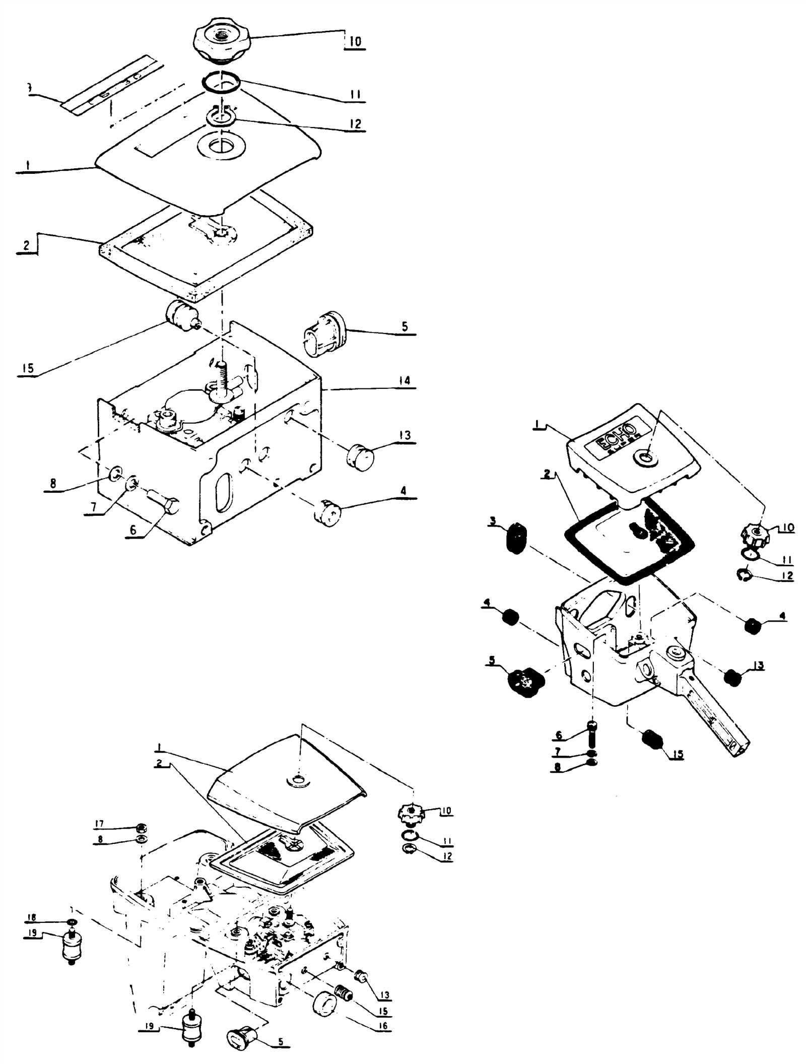 echo edger parts diagram