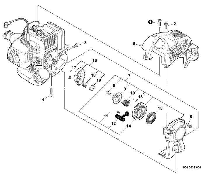 echo parts diagrams