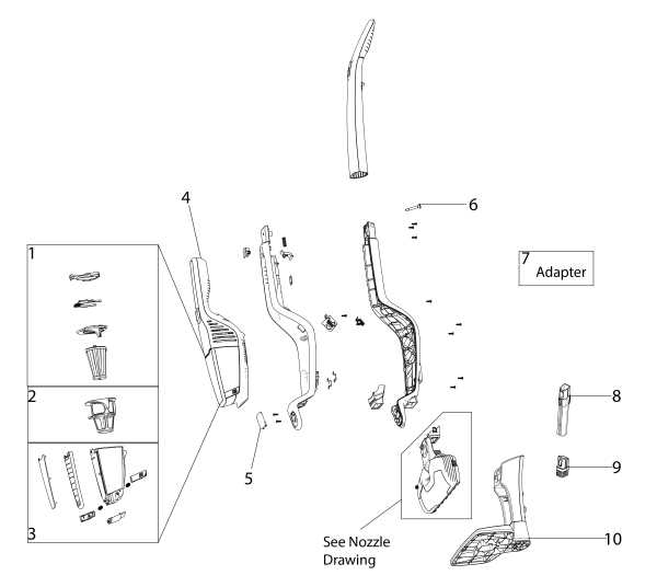 electrolux canister vacuum parts diagram