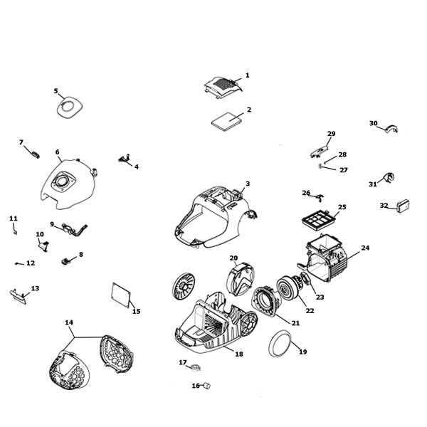 electrolux canister vacuum parts diagram