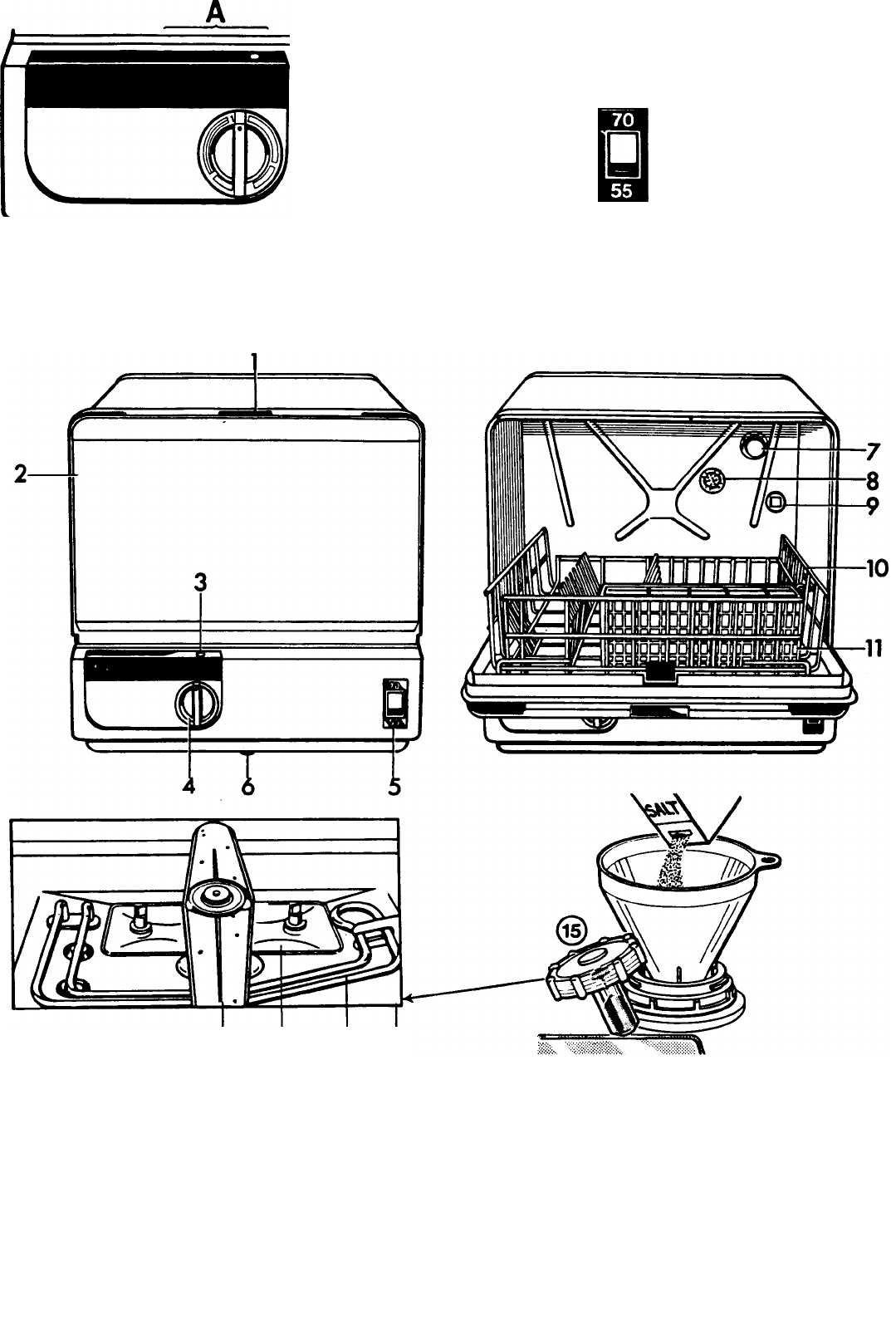 electrolux dishwasher parts diagram