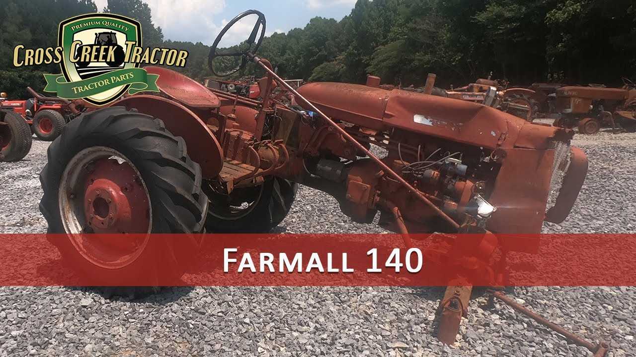 farmall 140 parts diagram