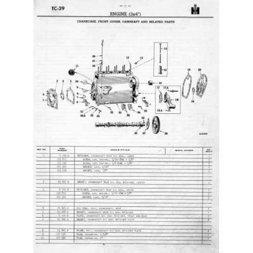 farmall super a parts diagram