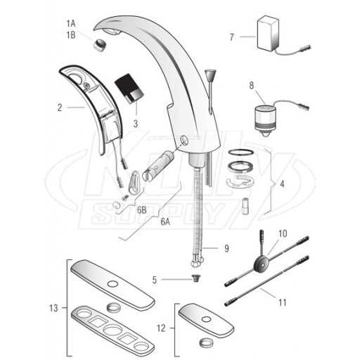 faucet part diagram