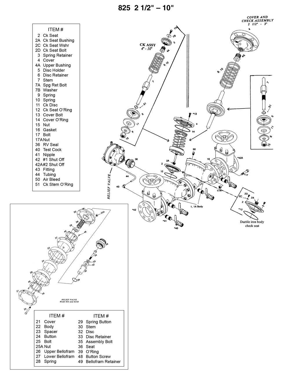 febco 765 parts diagram