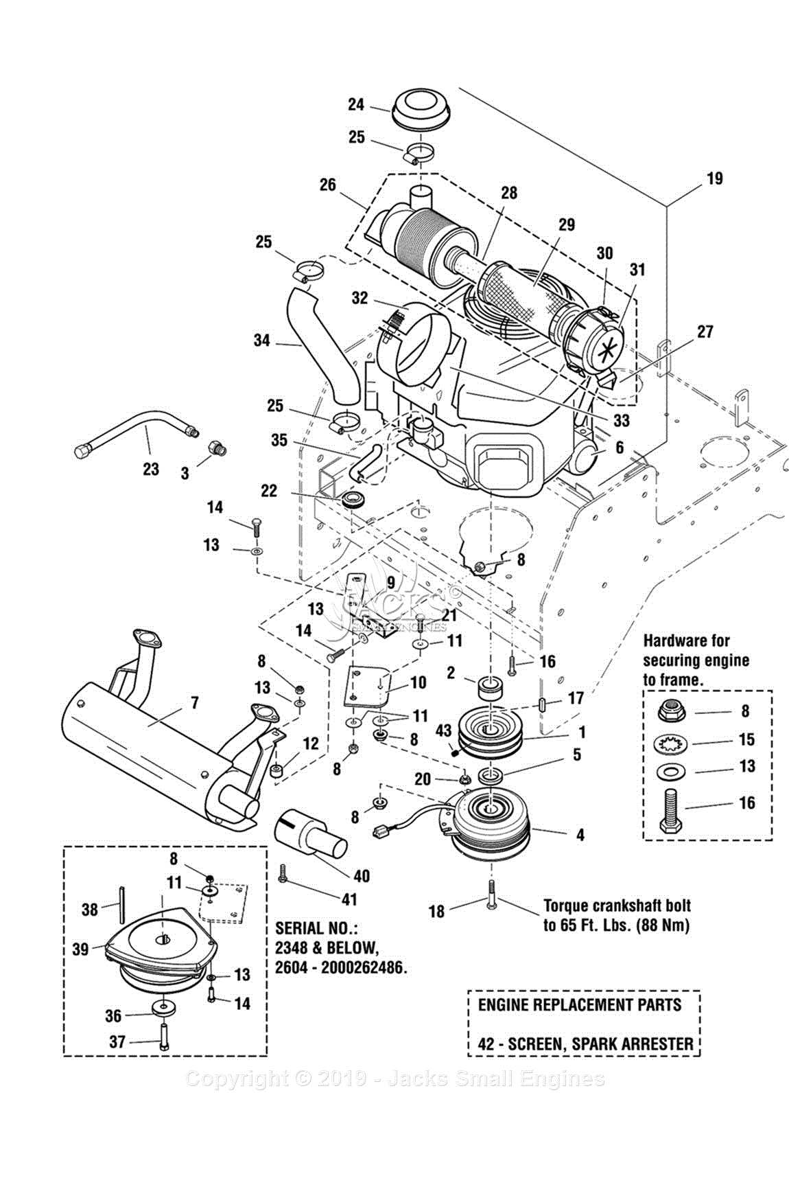 ferris mower parts diagram