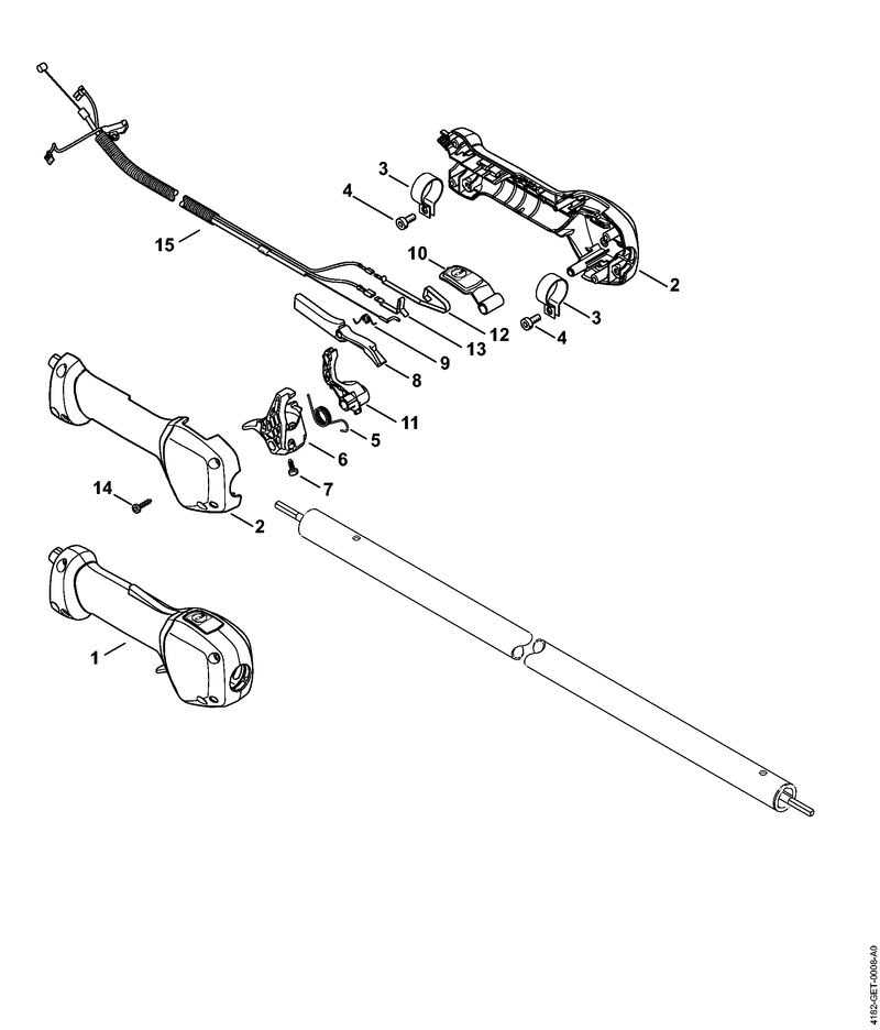 fiskars pole saw parts diagram