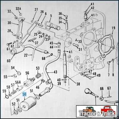 ford 3000 tractor parts diagram