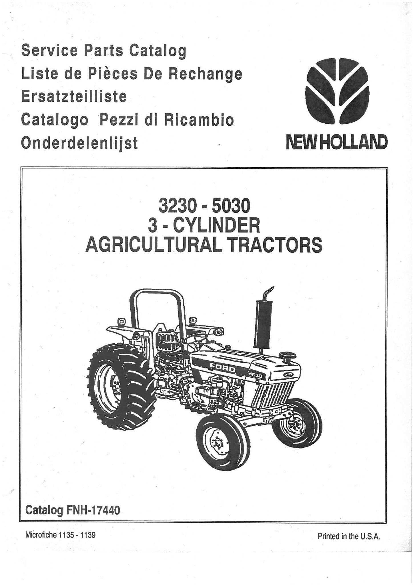 ford 3600 tractor parts diagram