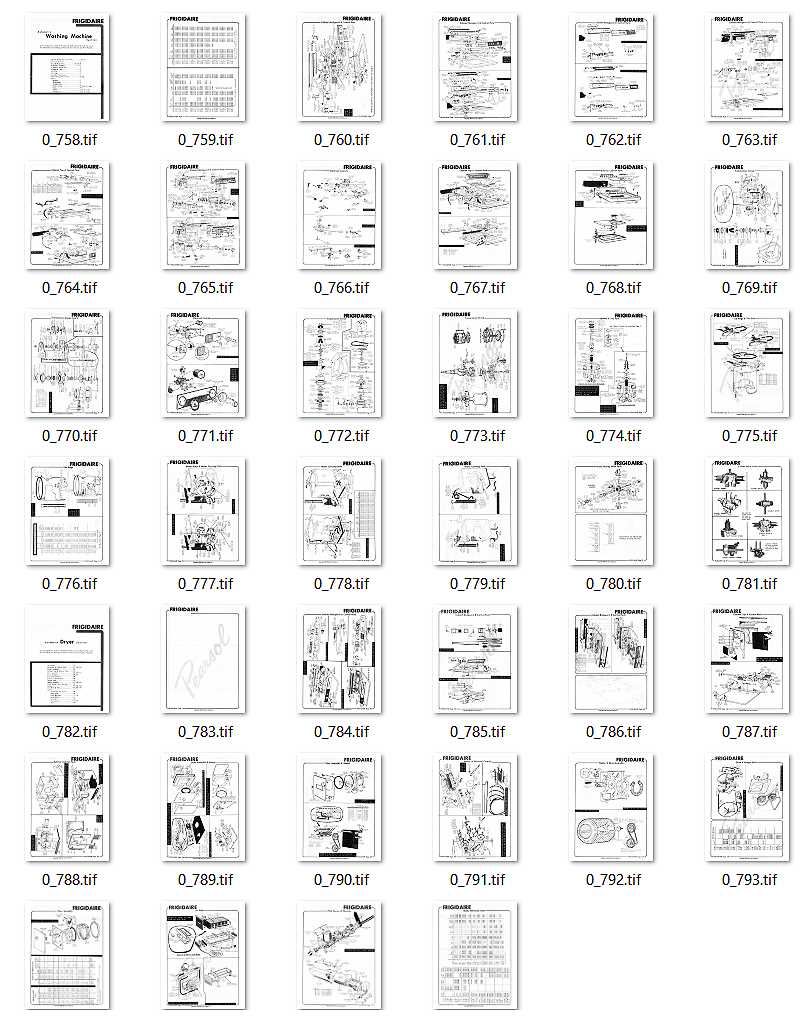 frigidaire washer dryer combo parts diagram