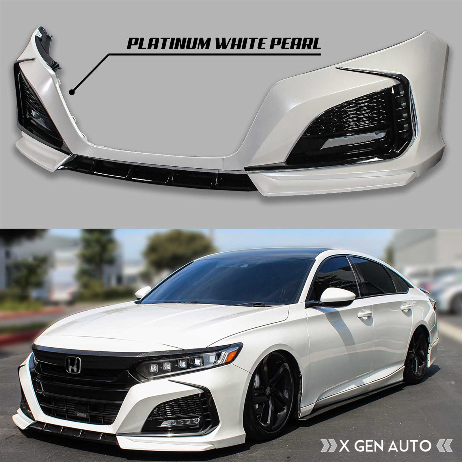 front end honda accord body parts diagram