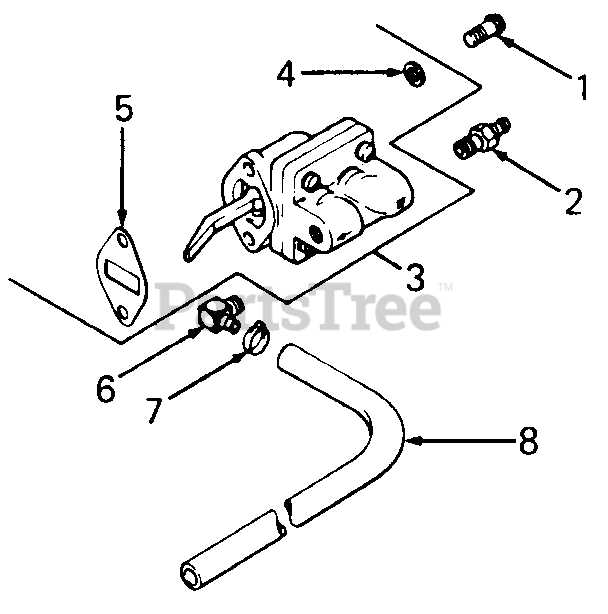 fuel pump parts diagram