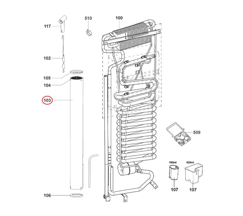 galanz fridge parts diagram