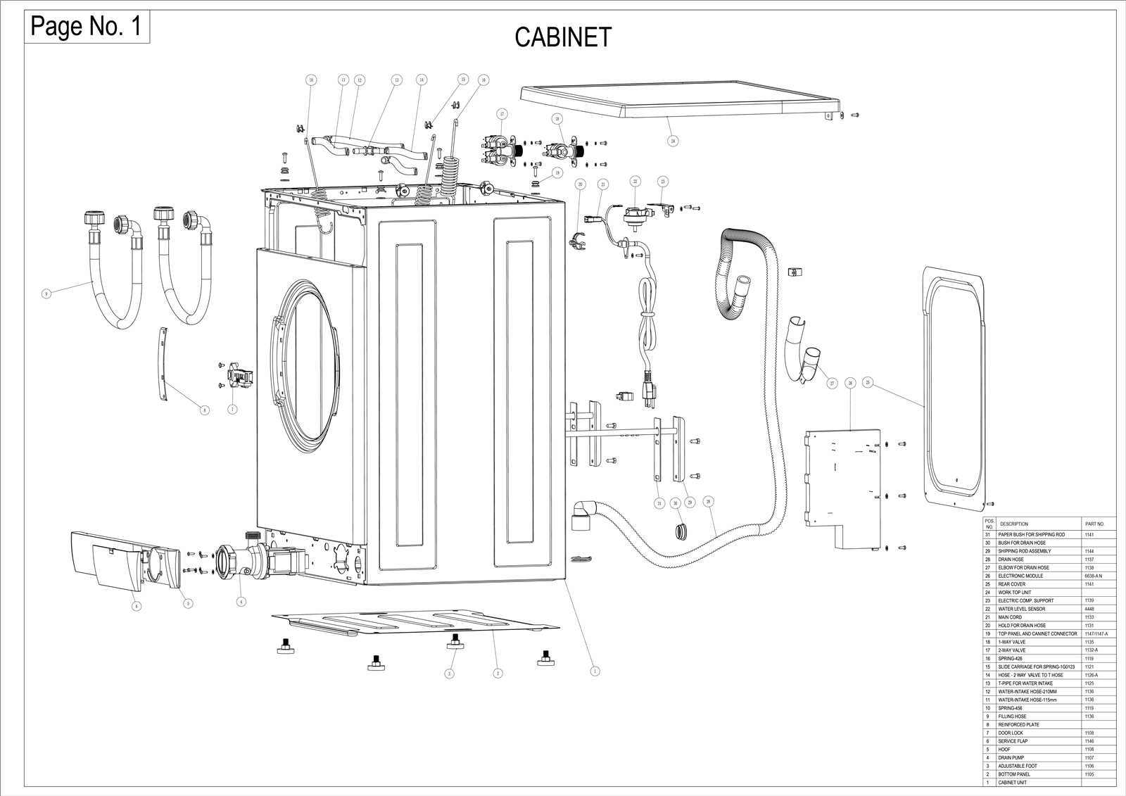 ge washing machine parts diagram